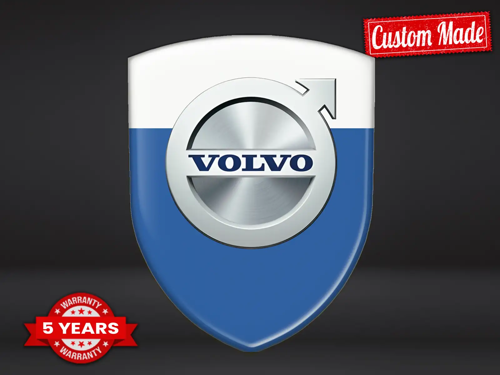 Volvo Pegatinas Silicona Auto Resistentes Universal Alta Calidad